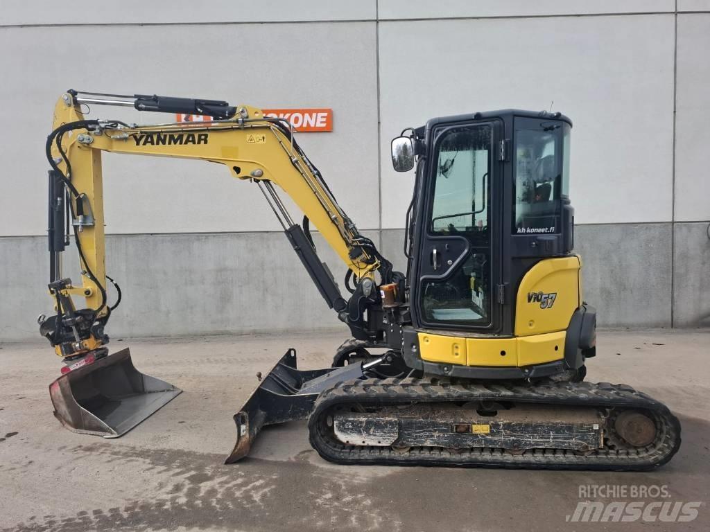 Yanmar Vio 57-6A Mini ekskavatörler, 7 tona dek