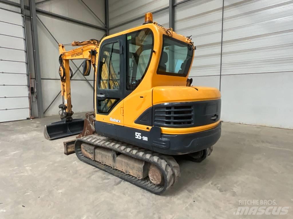 Hyundai Robex 55-9 A Mini ekskavatörler, 7 tona dek