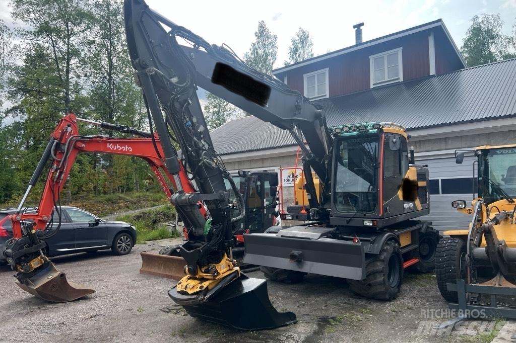 Volvo EW 160 E Lastik tekerli ekskavatörler