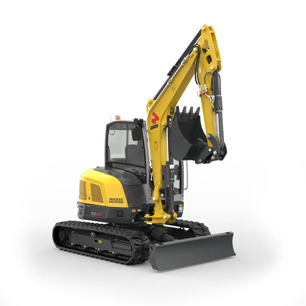 Wacker Neuson EZ 50 Mini ekskavatörler, 7 tona dek