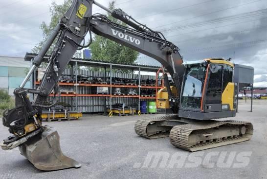 Volvo ECR 145 E Paletli ekskavatörler