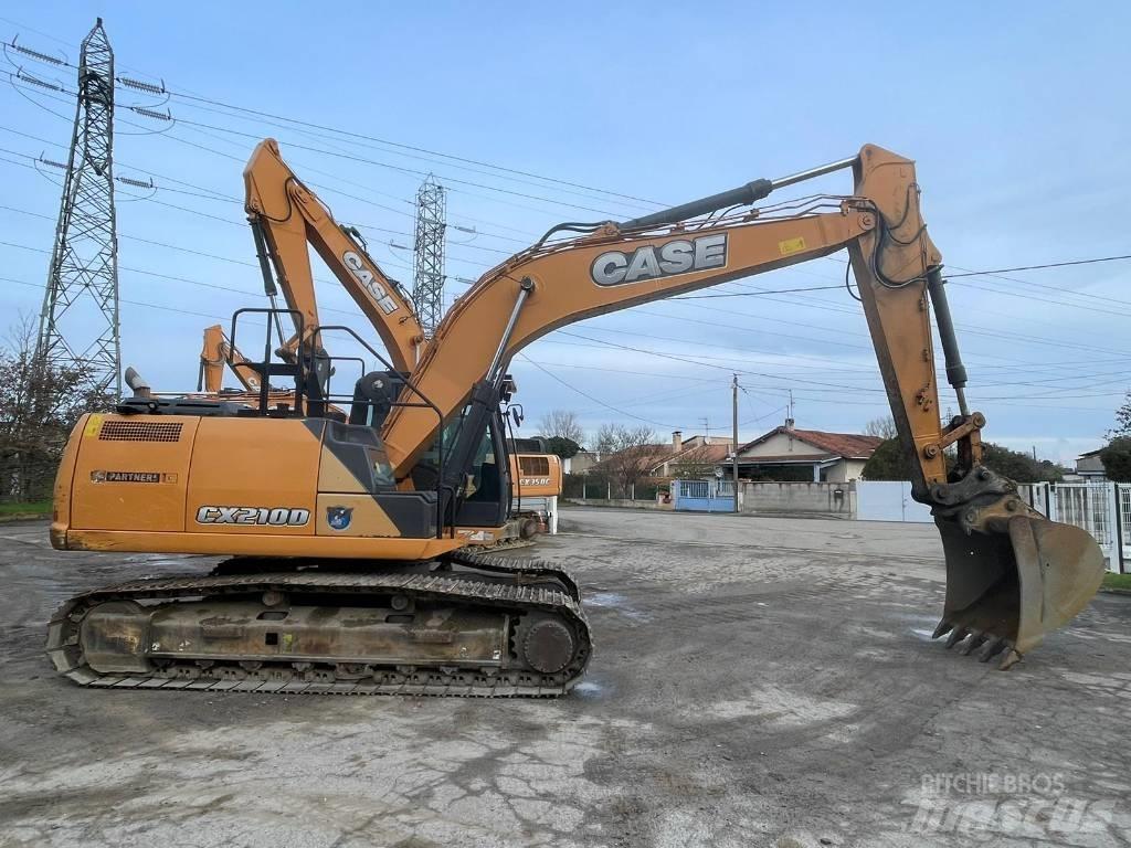 CASE CX 210 D Paletli ekskavatörler