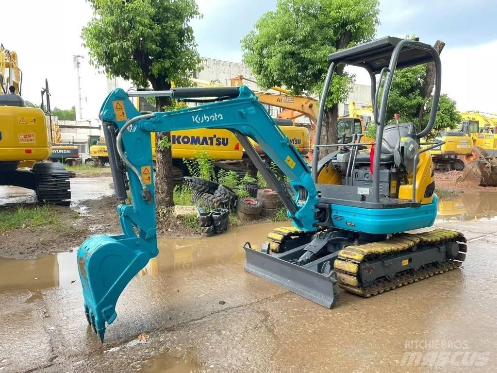 Kubota U20 Mini ekskavatörler, 7 tona dek