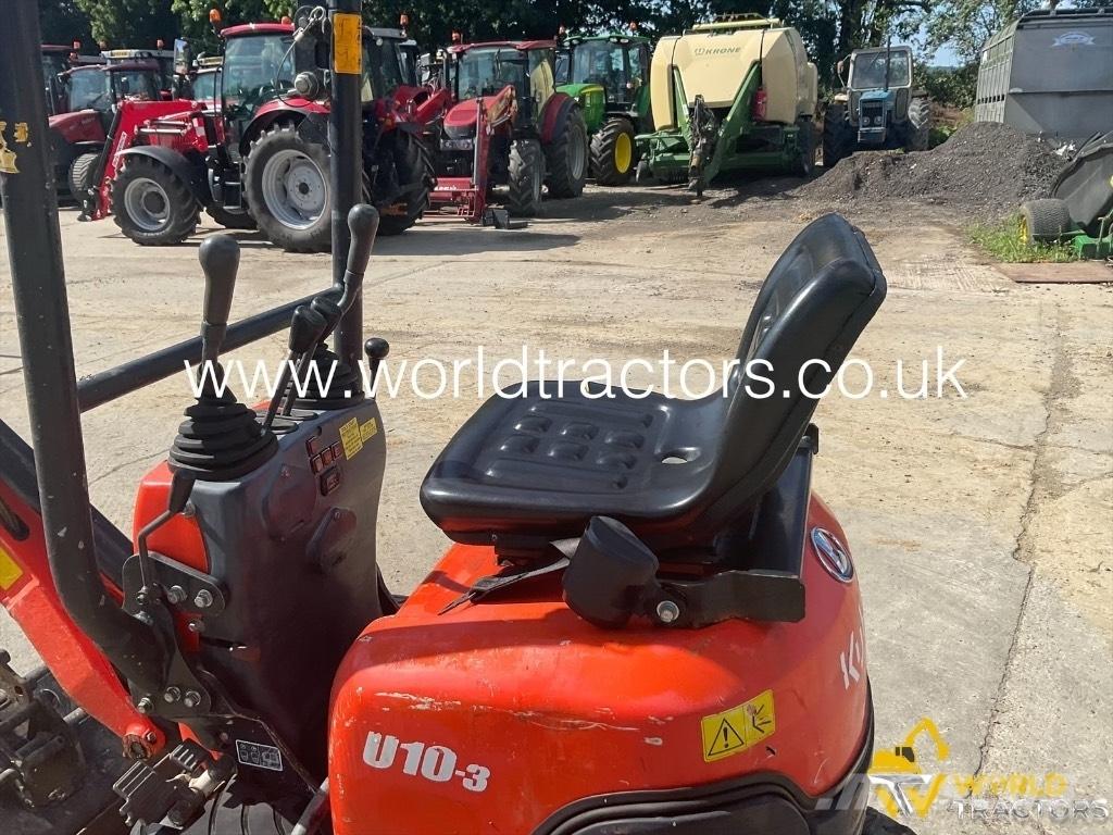 Kubota U 10-3 Mini ekskavatörler, 7 tona dek