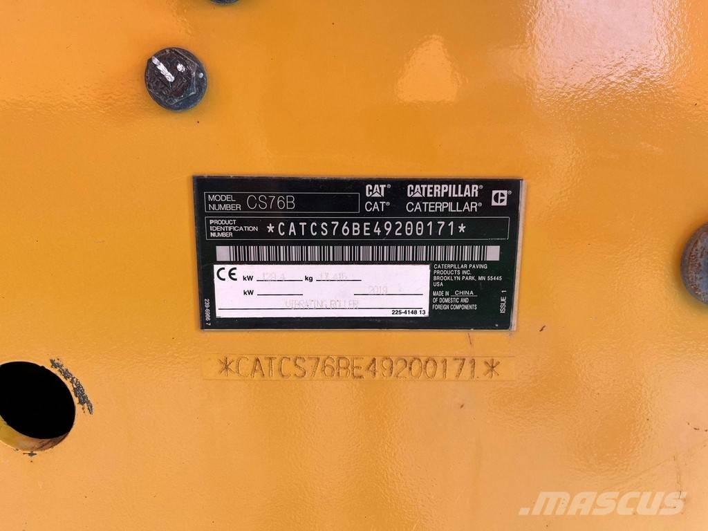 CAT CS 76 B AC Tek tamburlu silindirler