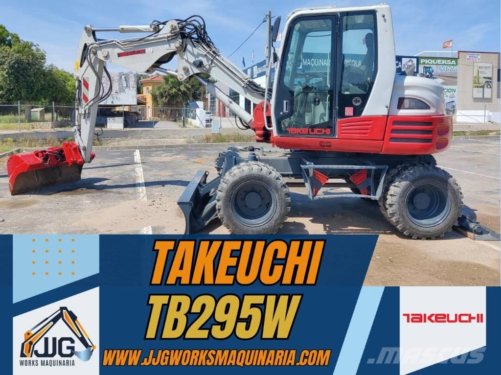 Takeuchi TB 295 W Lastik tekerli ekskavatörler