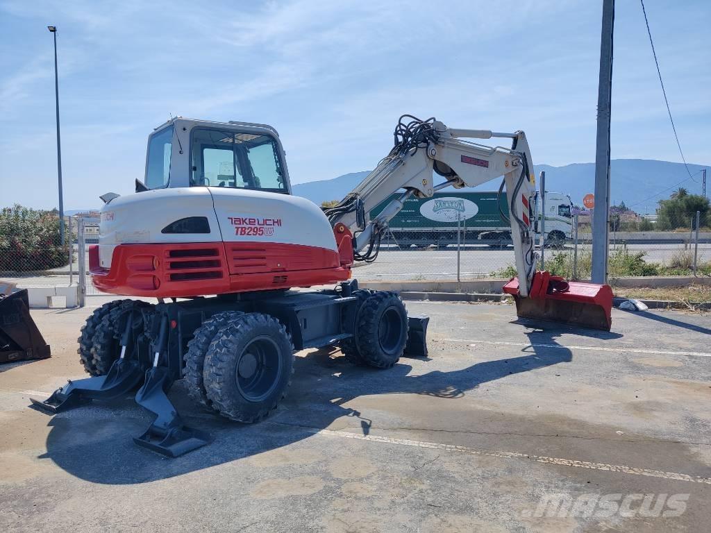 Takeuchi TB 295 W Lastik tekerli ekskavatörler