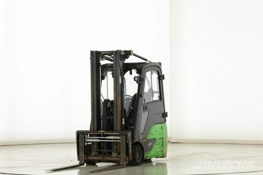 Linde E 14-02 Elektrikli forkliftler
