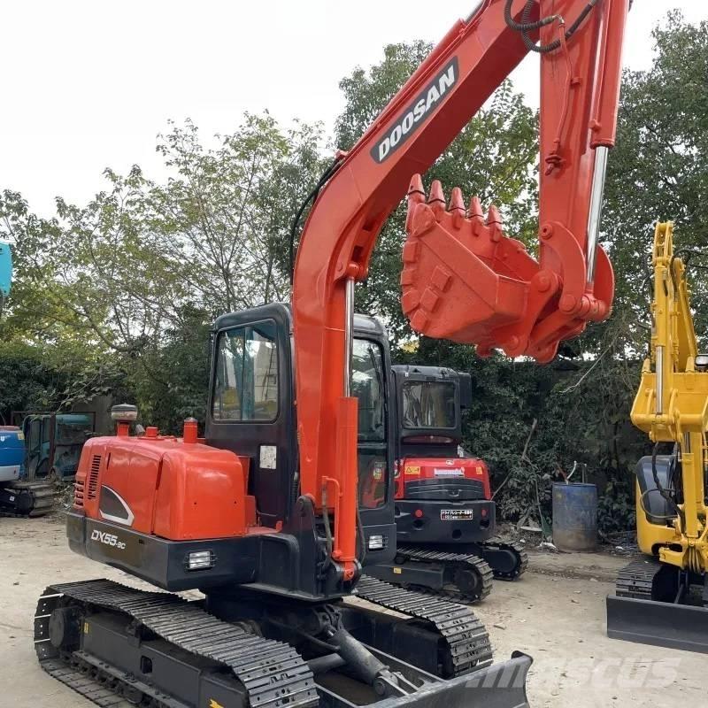 Doosan DX55-9C Mini ekskavatörler, 7 tona dek