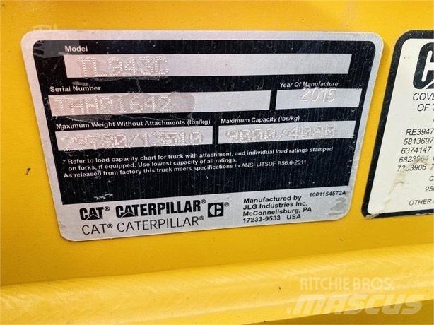 CAT TL 943 C Teleskopik yükleyiciler