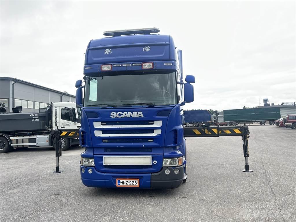 Scania R 560 6X2 Araç üzeri vinçler