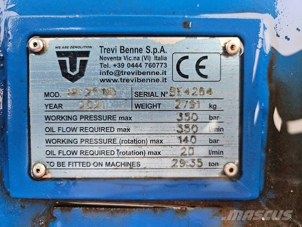 Trevibenne HC 25 ND Yıkım ekskavatörleri