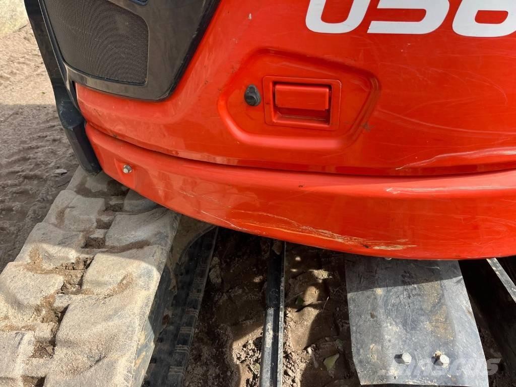 Kubota U 56-S Mini ekskavatörler, 7 tona dek