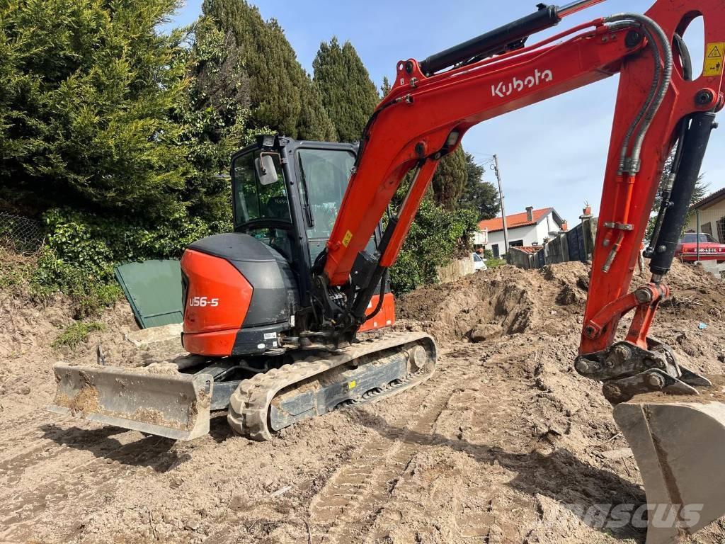 Kubota U 56-S Mini ekskavatörler, 7 tona dek