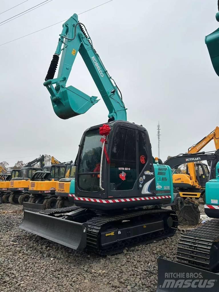 Kobelco SK 75 Mini ekskavatörler, 7 tona dek
