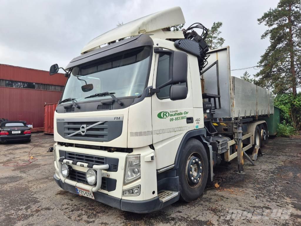 Volvo FM 460 Araç üzeri vinçler
