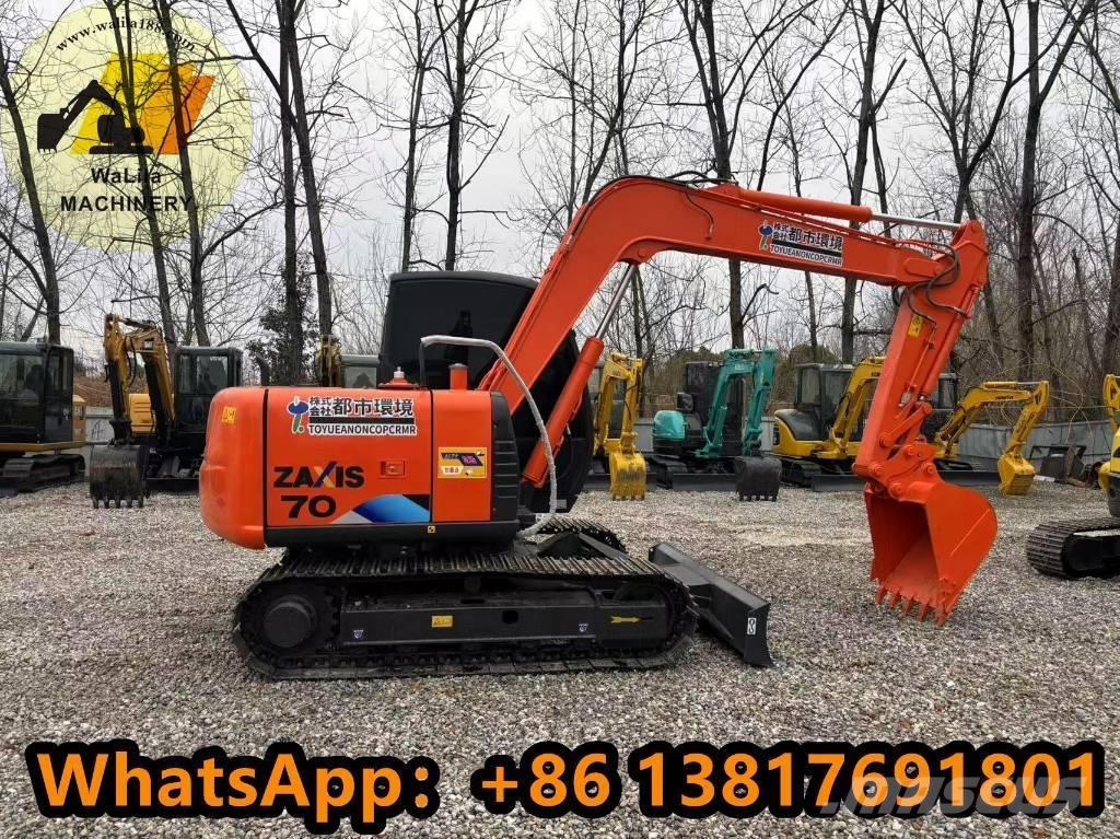 Hitachi ZX 70 Mini ekskavatörler, 7 tona dek