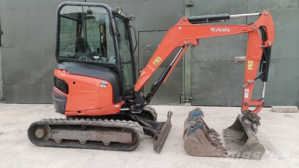 Kubota U 27-4 Mini ekskavatörler, 7 tona dek