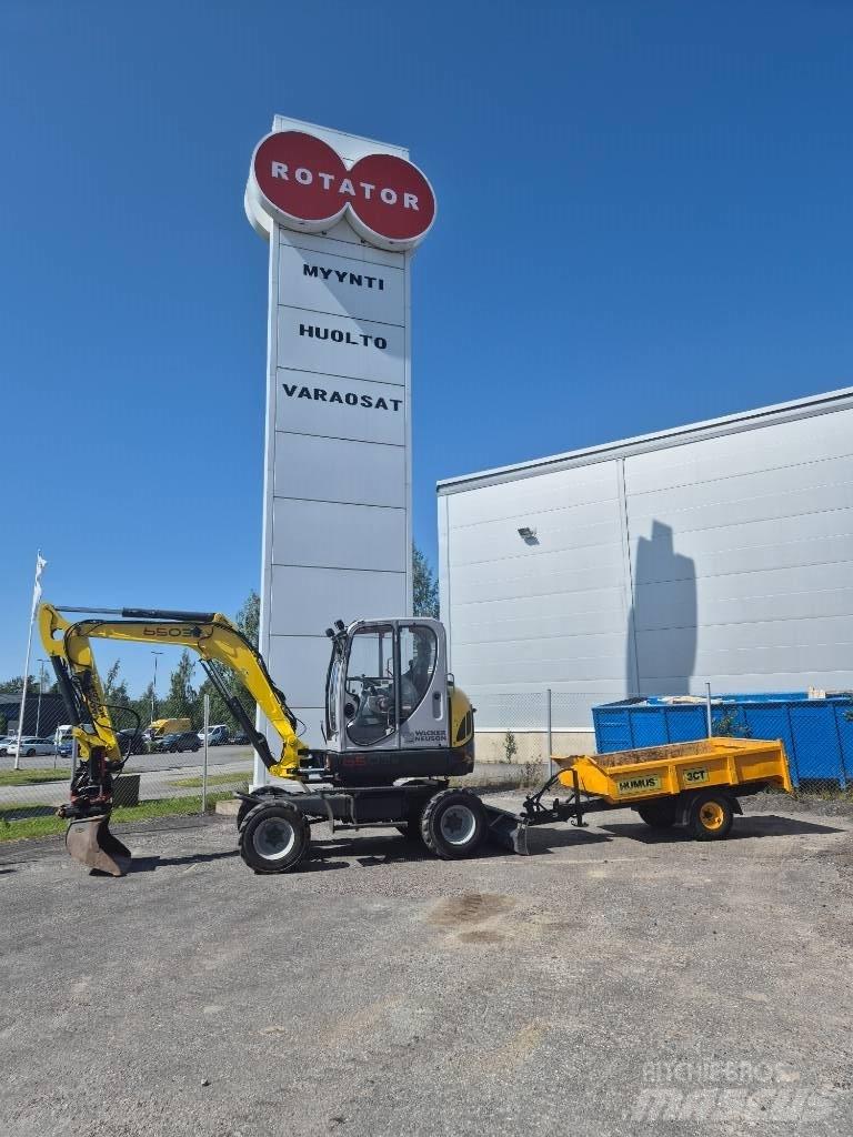 Wacker Neuson 6503 Lastik tekerli ekskavatörler