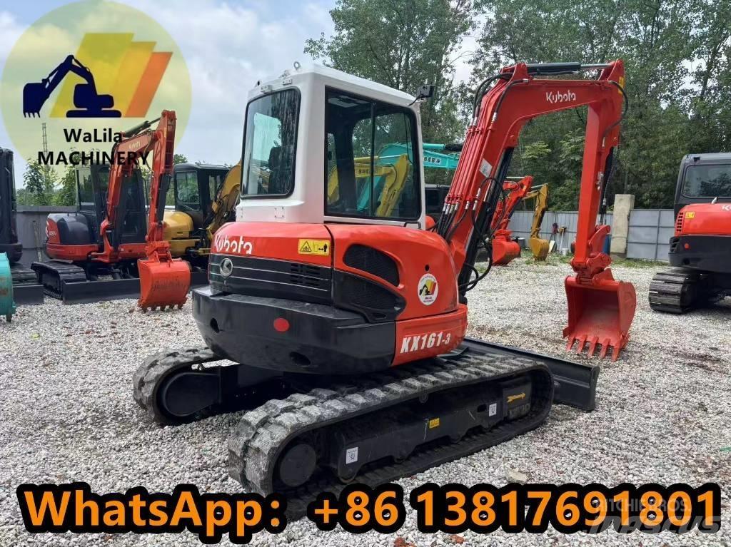 Kubota KX 161-3S S Mini ekskavatörler, 7 tona dek