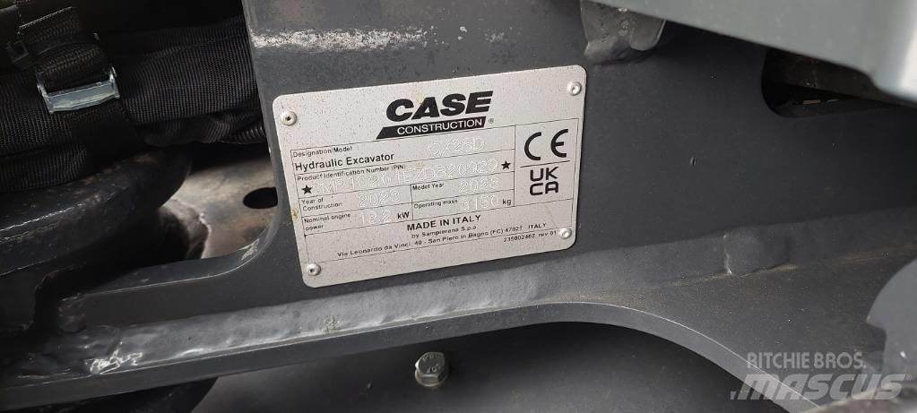 CASE CX28D Mini ekskavatörler, 7 tona dek