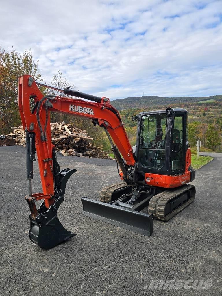 Kubota KX 040-4 Mini ekskavatörler, 7 tona dek