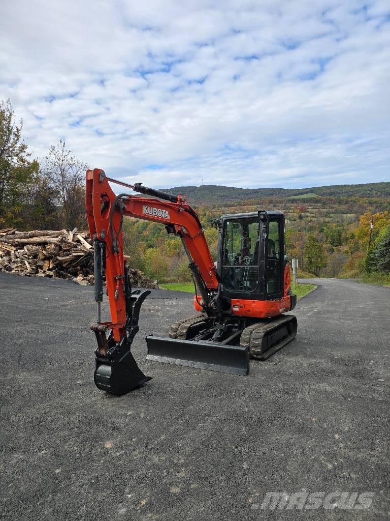 Kubota KX 040-4 Mini ekskavatörler, 7 tona dek