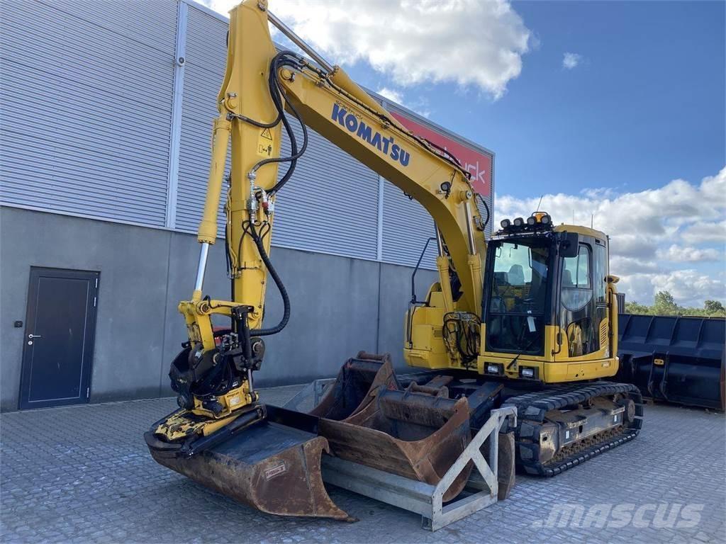 Komatsu PC138US-11 Paletli ekskavatörler