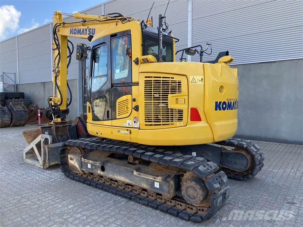 Komatsu PC138US-11 Paletli ekskavatörler