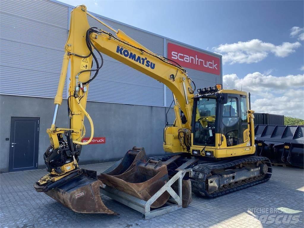 Komatsu PC138US-11 Paletli ekskavatörler