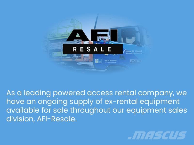 Genie S65S Teleskopik personel platformları