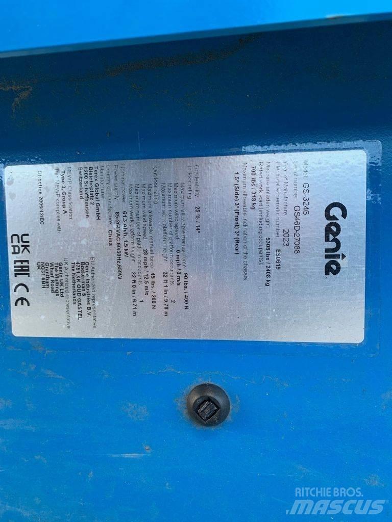 Genie GS-3246 Makasli platformlar