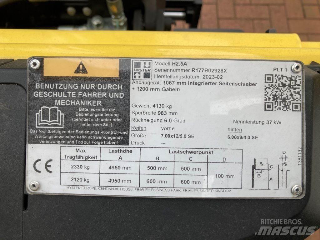 Hyster H 2.5A Dizel forkliftler