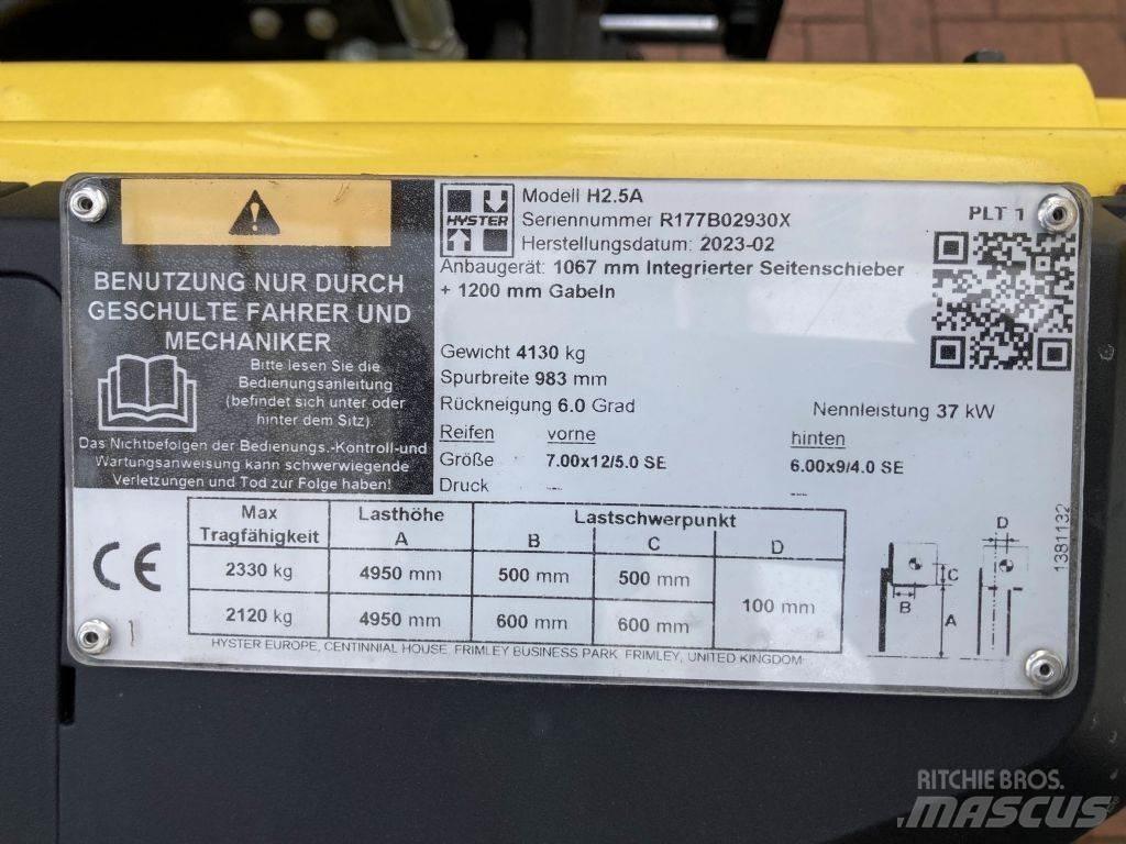 Hyster H 2.5A Dizel forkliftler