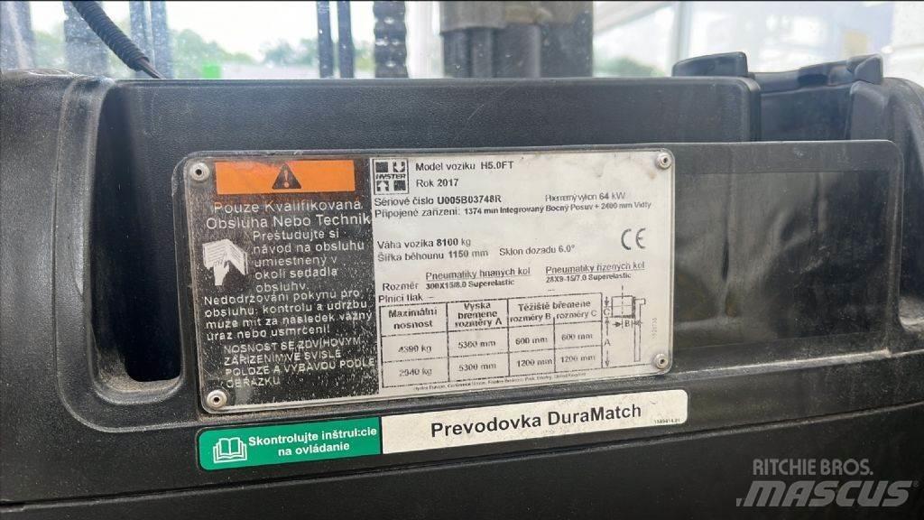 Hyster H 5.0 FT LPG'li forkliftler
