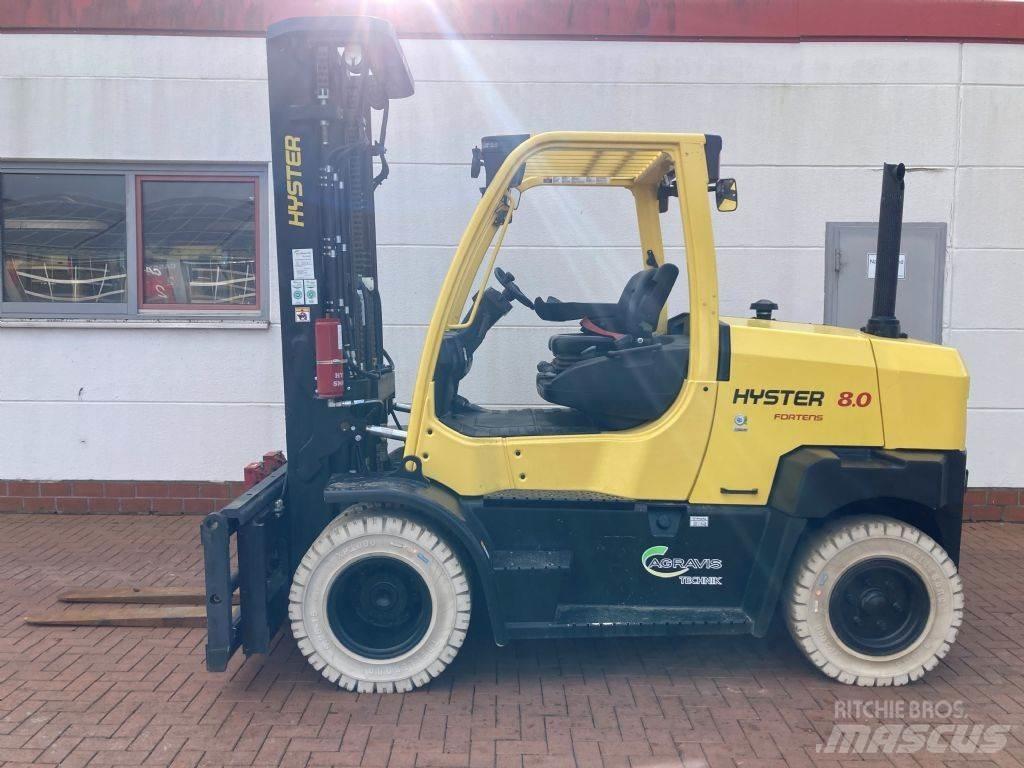 Hyster H 8.0 FTS Dizel forkliftler