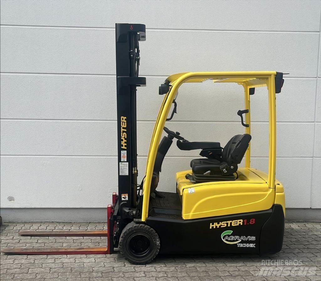 Hyster J 1.8 XNT Elektrikli forkliftler