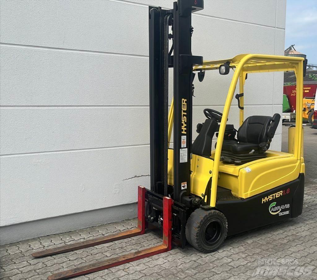 Hyster J 1.8 XNT Elektrikli forkliftler