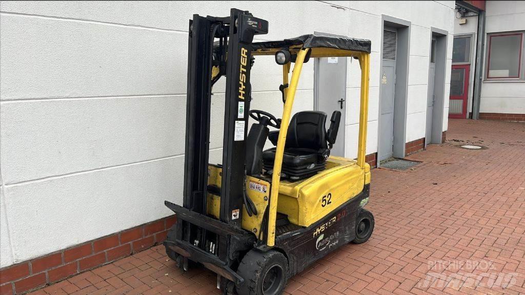 Hyster J 2.0 XN LWB Elektrikli forkliftler