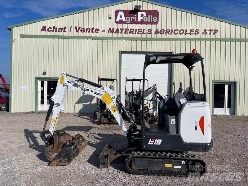 Bobcat E19 Mini ekskavatörler, 7 tona dek