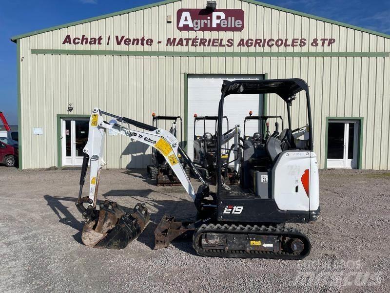 Bobcat E19 Mini ekskavatörler, 7 tona dek