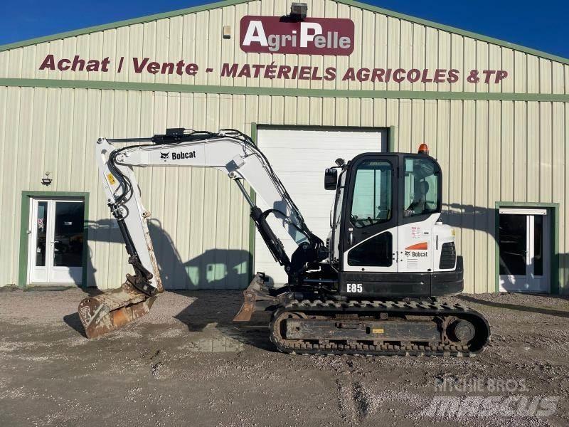 Bobcat E85 Mini ekskavatörler, 7 tona dek