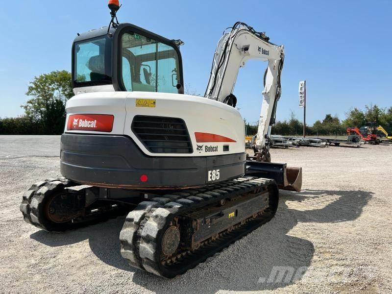 Bobcat E85 Mini ekskavatörler, 7 tona dek