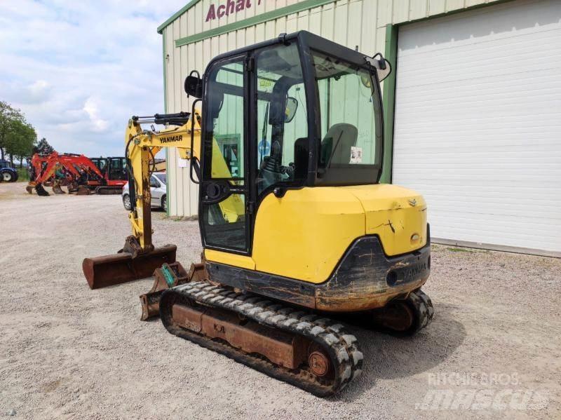 Yanmar SV26 Mini ekskavatörler, 7 tona dek