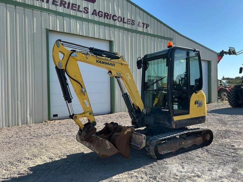 Yanmar SV26 Mini ekskavatörler, 7 tona dek
