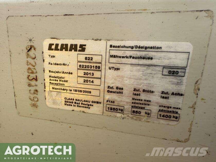 CLAAS DISCO 3050 TRC Traktörler