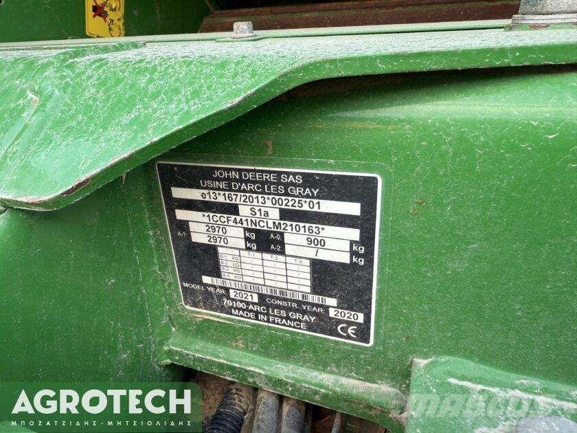 John Deere F441M Rulo balya makinalari