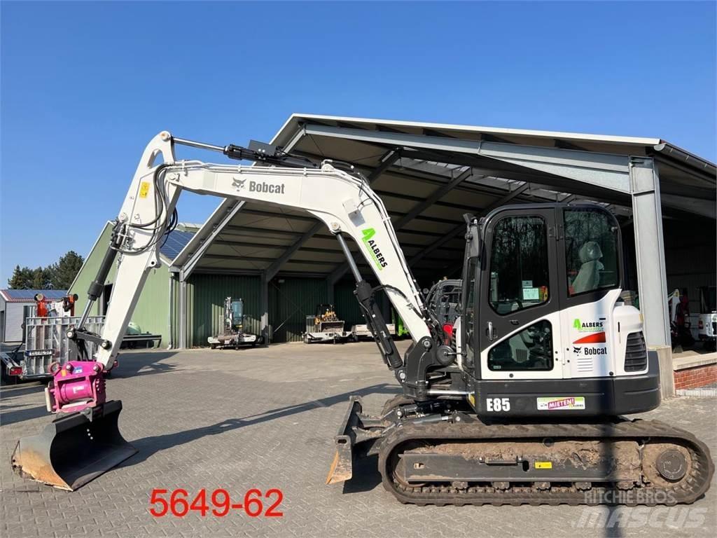Bobcat E 85 Mini ekskavatörler, 7 tona dek