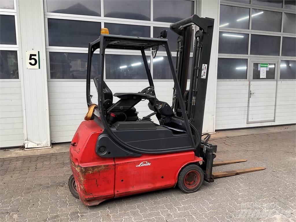 Linde E 16 - 02 Elektrikli forkliftler