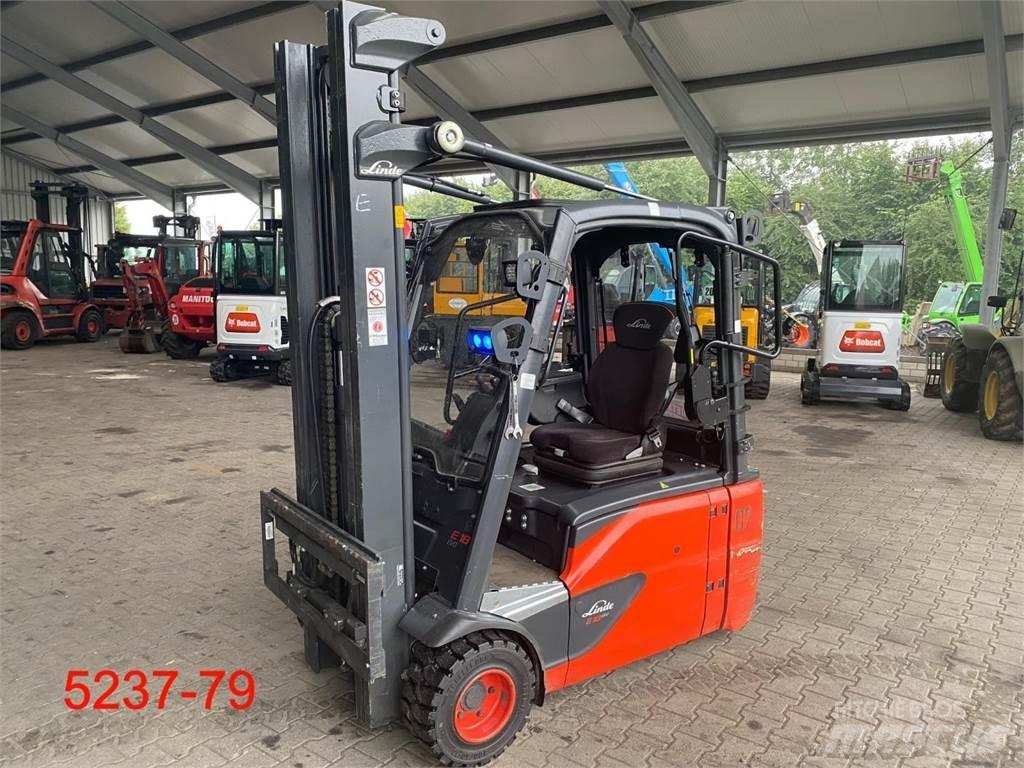 Linde E 18 L 02 EVO Elektrikli forkliftler